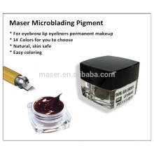 3D brow use professional permanent makeup pigment tattoo microblading colors